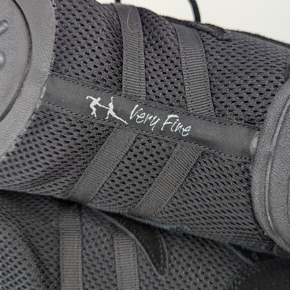 EUC Very Fine Unisex Dance Shoes Size 12.5 or 30cm VFSN012 Low-Profile Black - Picture 9 of 12